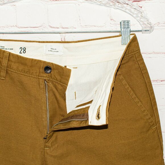 APOLIS Global Citizen Utility Shorts in Khaki Size 28 - Picture 3 of 7